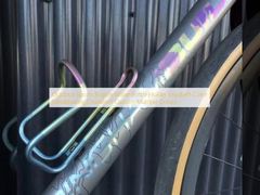 Outdoor Sports Bicycle Water Bottle Holder  Gradient Color  Sandblasting  Oxidation  Custom Multiple Colors