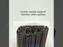 Customized Sandblasting Of 304 Stainless Steel Cannula Puncture Needle Scale