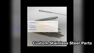 Bagian Penggilingan CNC Kustom Baja Tahan Karat