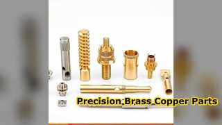 Brass Purple Copper CNC Parts