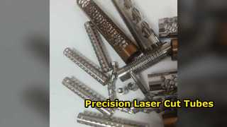 Tabung Baja Pemotongan Laser Presisi