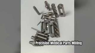 420j2 17-4ph Suku Cadang Medis Penggilingan CNC Baja Tahan Karat