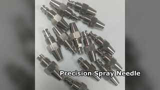 Presisi Jarum Semprot Pengisian Bagian Logam CNC